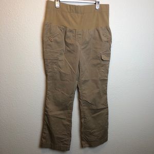 [MATERNITY] Khaki Cargo Pants